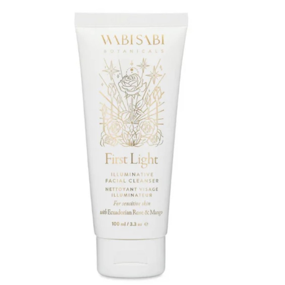 Wabi-Sabi Wabisabi First Light Illuminative Facial Cleanser 3.3 oz 100ml New! ❤️